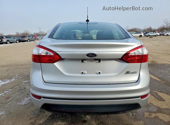 3FADP4AJ4KM126413 2019 FORD FIESTA Серебряный Вид сзади