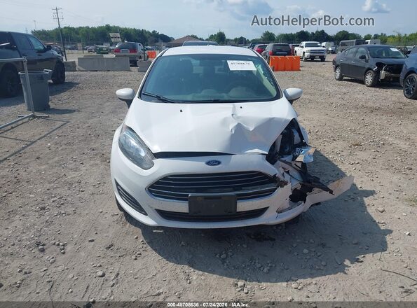 3FADP4AJ4KM129182 2019 FORD FIESTA White Widok z przodu