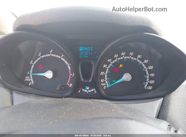 3FADP4AJ4KM129182 2019 FORD FIESTA White Widok tylnych siedzeń