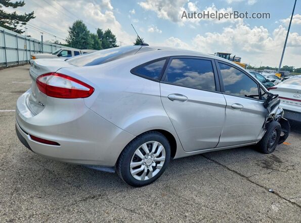 3FADP4AJ5HM130348 2017 FORD FIESTA Silver Задня права чверть