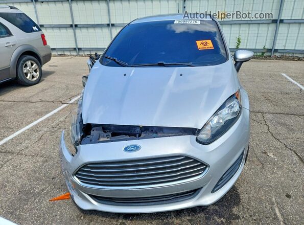 3FADP4AJ5HM130348 2017 FORD FIESTA Silver Вид спереду