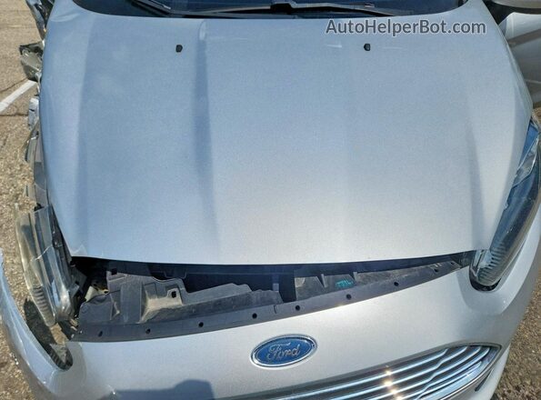 3FADP4AJ5HM130348 2017 FORD FIESTA Silver Вид задньої частини салону