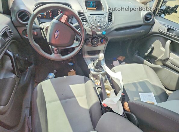 3FADP4AJ5HM130348 2017 FORD FIESTA Silver Вид панелі приладів