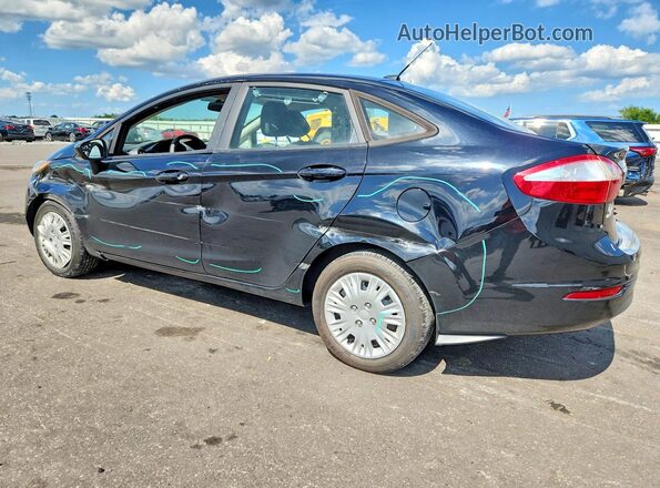 3FADP4AJ5JM125947 2018 FORD FIESTA Black Հետևի ձախ