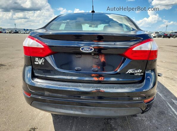 3FADP4AJ5JM125947 2018 FORD FIESTA Black Հետևի տեսք