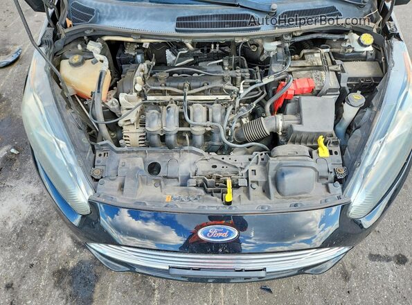 3FADP4AJ5JM125947 2018 FORD FIESTA Black Սալոնի հետևի տեսք