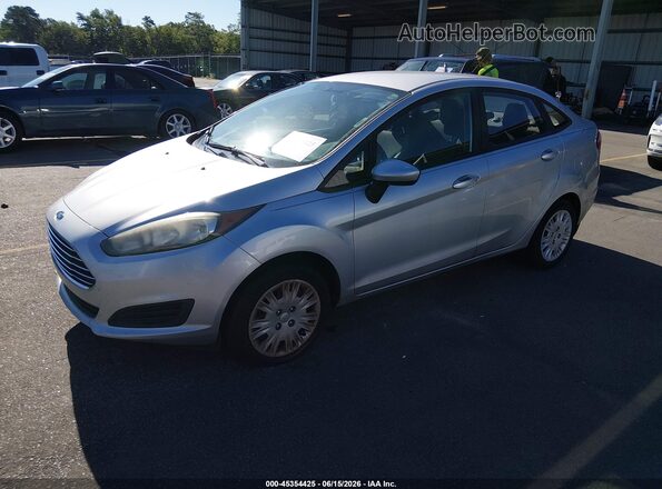 3FADP4AJ5KM161669 2019 FORD FIESTA Silver Առջևի ձախ երեք քառորդ տեսարան