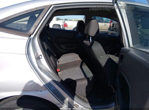 3FADP4AJ5KM161669 2019 FORD FIESTA Silver VIN կոդի պիտակի տեսք