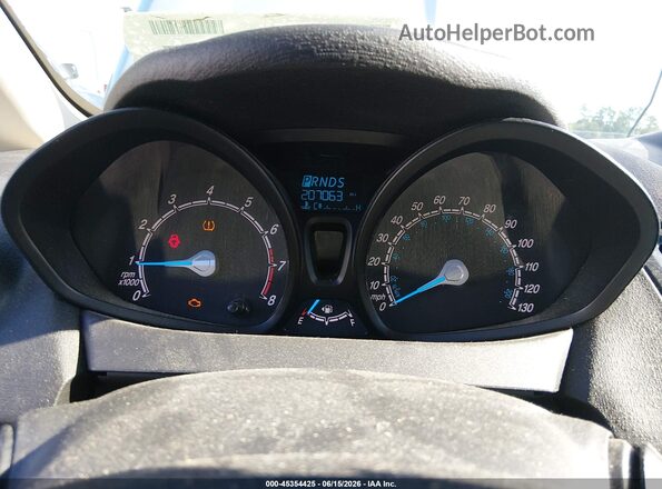 3FADP4AJ5KM161669 2019 FORD FIESTA Silver Հետևի նստատեղերի տեսք