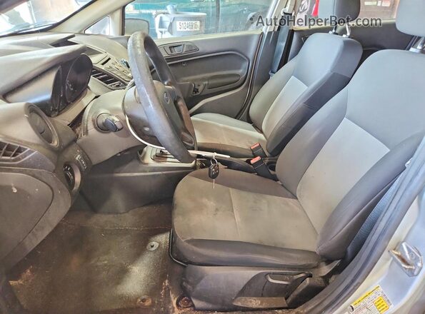 3FADP4AJ6GM162255 2016 FORD FIESTA Silver წინა სალონის ხედი