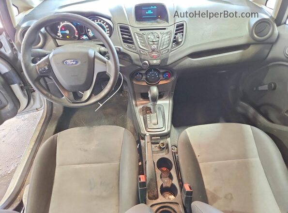 3FADP4AJ6GM162255 2016 FORD FIESTA Silver წინა პანელის ხედი