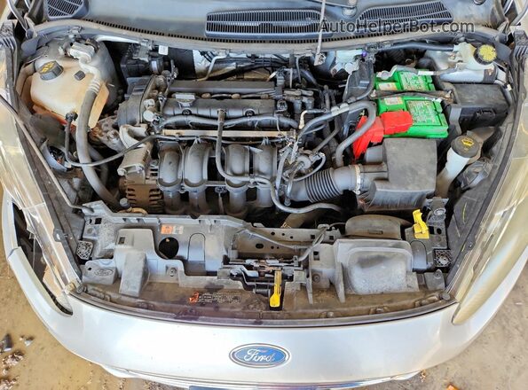 3FADP4AJ6GM162255 2016 FORD FIESTA Silver უკანა სალონის ხედი