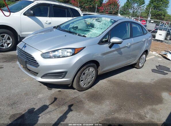 3FADP4AJ7KM119567 2019 FORD FIESTA Silver Front left
