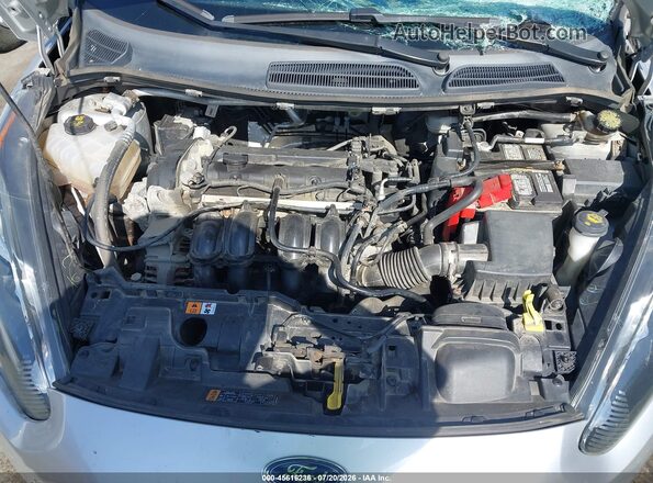 3FADP4AJ7KM119567 2019 FORD FIESTA Silver Rear view