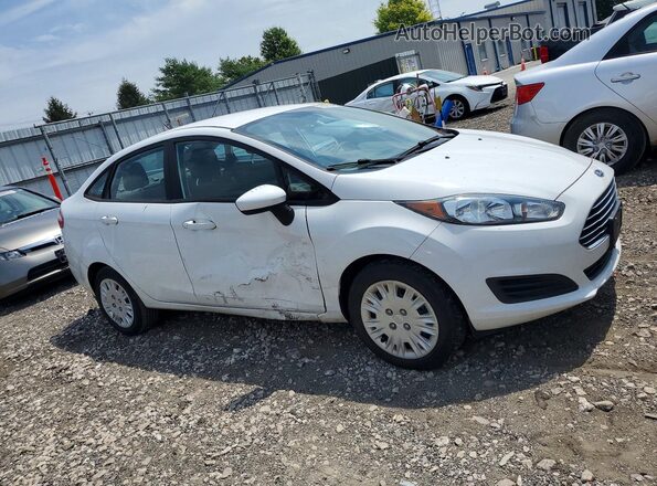 3FADP4AJ8JM100475 2018 FORD FIESTA White Przód prawy