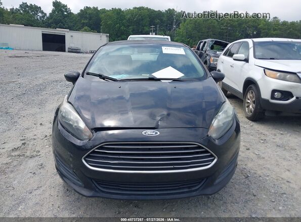 3FADP4AJ8JM143407 2018 FORD FIESTA Черный Вид спереди