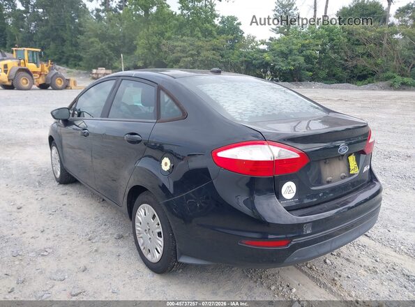 3FADP4AJ8JM143407 2018 FORD FIESTA Черный Задняя левая четверть