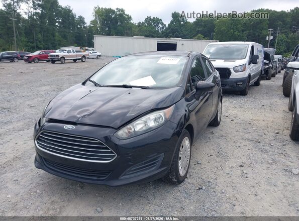 3FADP4AJ8JM143407 2018 FORD FIESTA Черный Передняя левая четверть