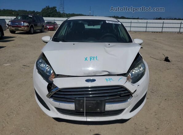3FADP4AJ9KM115200 2019 FORD FIESTA White Widok z przodu