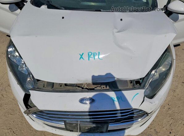 3FADP4AJ9KM115200 2019 FORD FIESTA White Widok wnętrza z tyłu