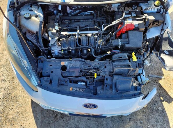 3FADP4AJ9KM160041 2019 FORD FIESTA White Rear interior view