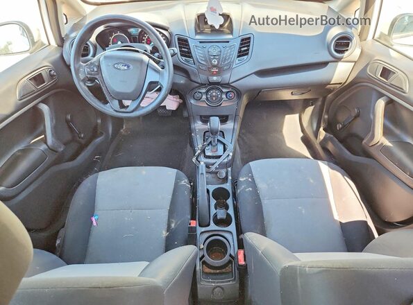 3FADP4AJ9KM160041 2019 FORD FIESTA White Dashboard view