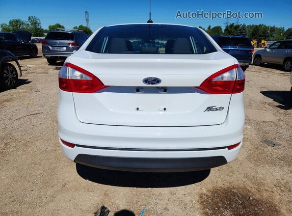 3FADP4AJ9KM160041 2019 FORD FIESTA White Rear view