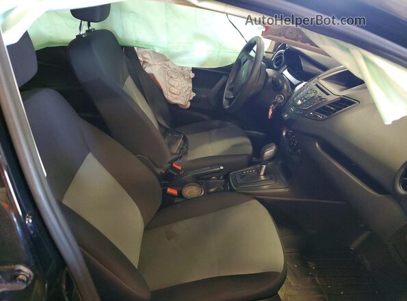3FADP4AJXHM163121 2017 FORD FIESTA Black Widok wnętrza z przodu