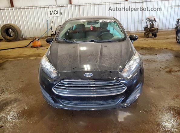 3FADP4AJXHM163121 2017 FORD FIESTA Black Widok z przodu