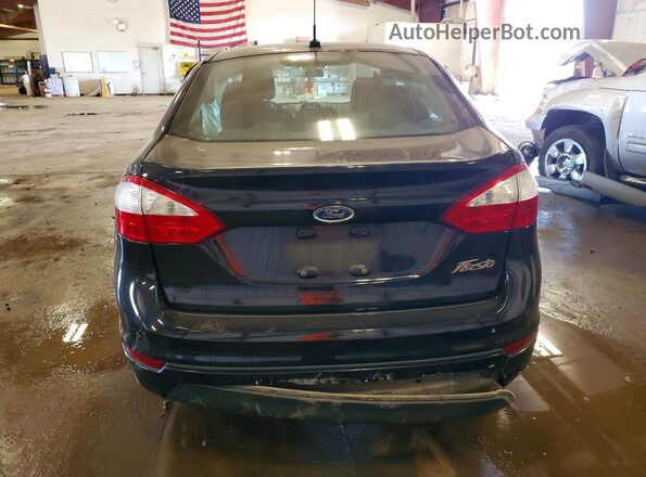 3FADP4AJXHM163121 2017 FORD FIESTA Black Widok z tyłu