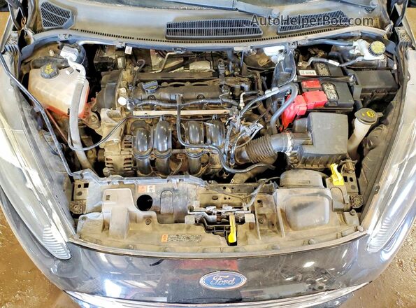 3FADP4AJXHM163121 2017 FORD FIESTA Black Widok wnętrza z tyłu