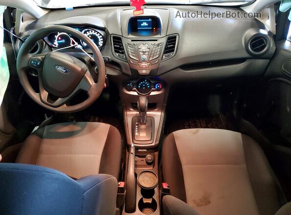 3FADP4AJXHM163121 2017 FORD FIESTA Black Widok deski rozdzielczej