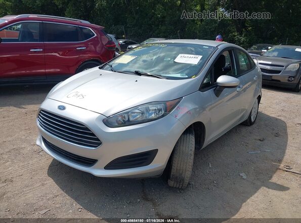 3FADP4AJXKM162607 2019 FORD FIESTA Серебряный Передняя левая четверть