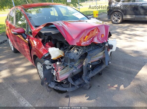 3FADP4BE7GM173573 2016 FORD FIESTA Red Front view