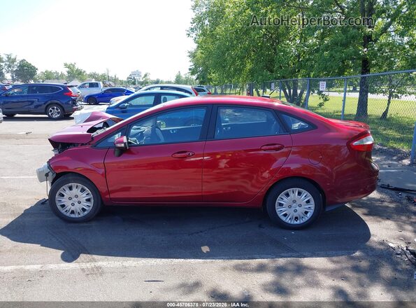 3FADP4BE7GM173573 2016 FORD FIESTA Red 360 interior view