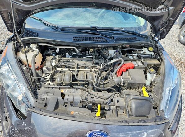 3FADP4BJ0HM167953 2017 FORD FIESTA Gray Widok wnętrza z tyłu
