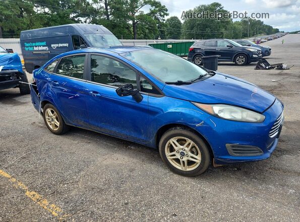 3FADP4BJ0JM129757 2018 FORD FIESTA Blue Przód prawy