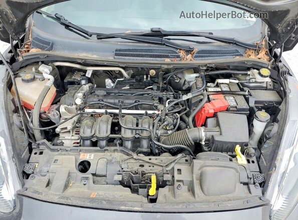 3FADP4BJ0KM117450 2019 FORD FIESTA Серый Вид задней части салона