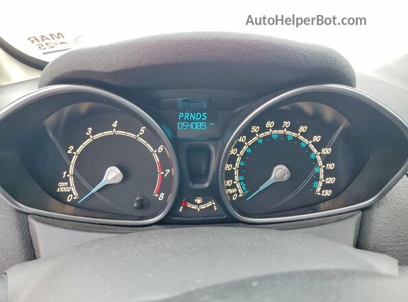 3FADP4BJ0KM117450 2019 FORD FIESTA Серый Вид щитка приборов