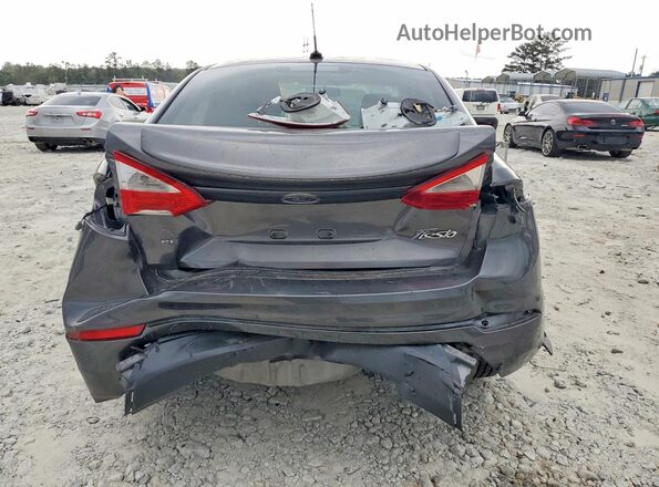 3FADP4BJ0KM117450 2019 FORD FIESTA Серый Вид сзади