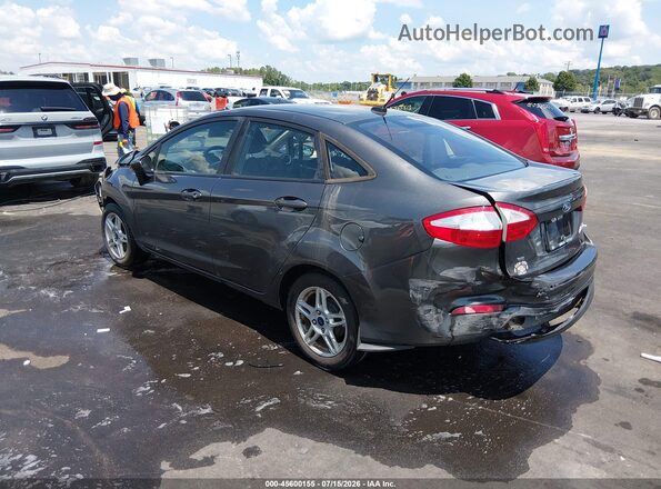 3FADP4BJ0KM122843 2019 FORD FIESTA Серый Задняя левая четверть