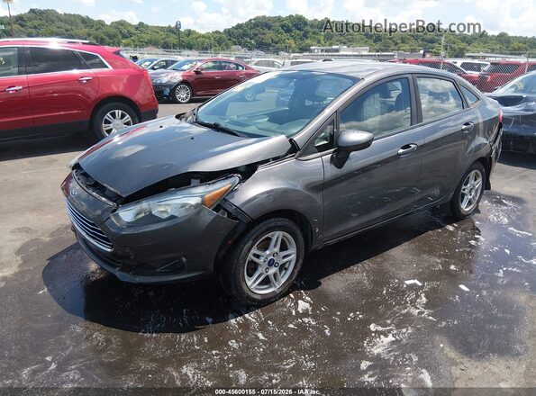 3FADP4BJ0KM122843 2019 FORD FIESTA Серый Передняя левая четверть