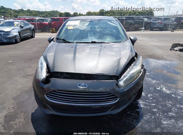 3FADP4BJ0KM122843 2019 FORD FIESTA Серый Вид задней части салона