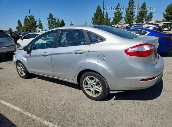 3FADP4BJ0KM138265 2019 FORD FIESTA Серебряный Задняя левая четверть