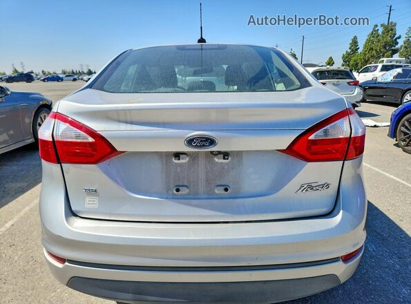 3FADP4BJ0KM138265 2019 FORD FIESTA Серебряный Вид сзади