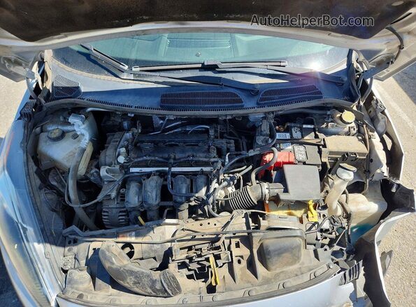 3FADP4BJ0KM138265 2019 FORD FIESTA Серебряный Вид задней части салона