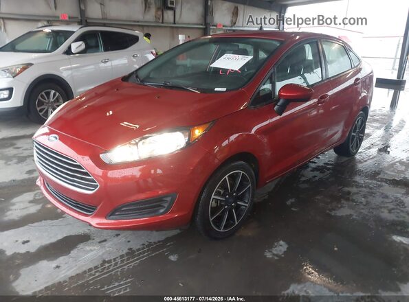 3FADP4BJ0KM144292 2019 FORD FIESTA Красный Передняя левая четверть