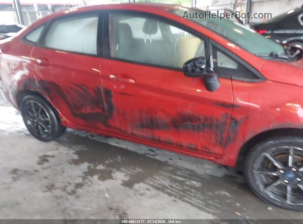 3FADP4BJ0KM144292 2019 FORD FIESTA Красный Вид спереди