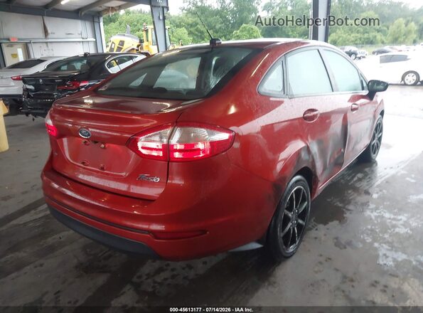 3FADP4BJ0KM144292 2019 FORD FIESTA Красный Задняя правая четверть