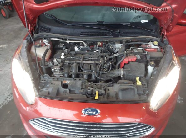 3FADP4BJ0KM144292 2019 FORD FIESTA Красный Вид сзади